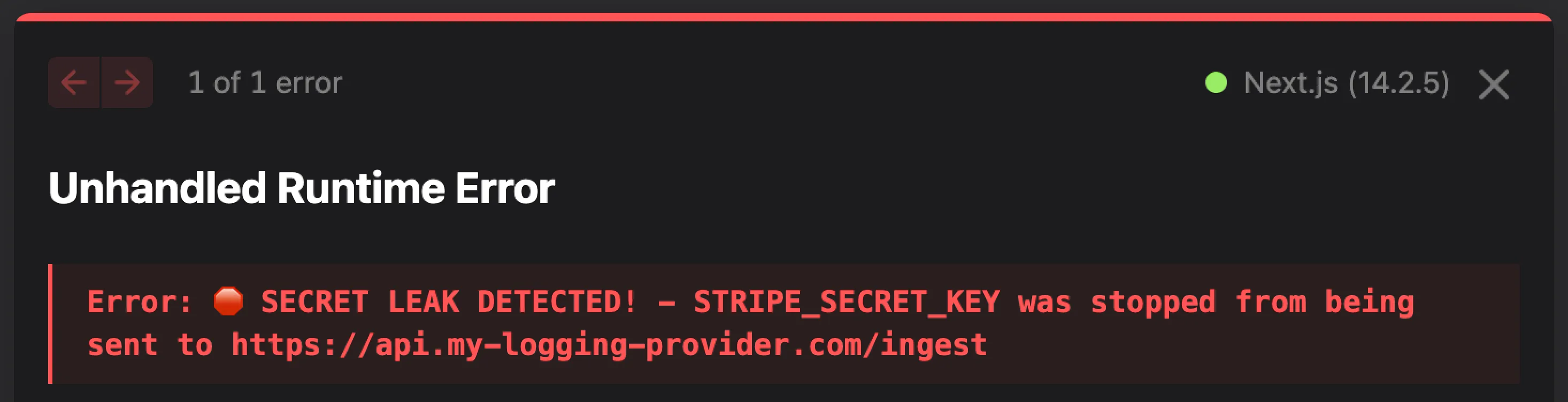 HTTP interception demo